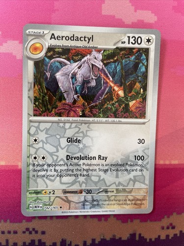 Pokemon card aerodactyl - pokemon,