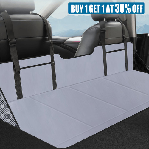 Car back seat extender stable - back,