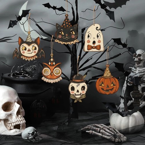 24pcs vintage halloween - 12,