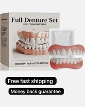 Full Denture Set,Safe Moldable