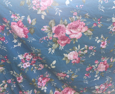 Christy Cotton Roses Double Duvet Cover 200 x 186cm