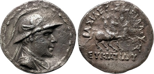 Greco bactria eukratides - eukratides, i