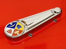 VESPA RALLY 180 200 ITALIAN CUPPINI CHROME FRONT FORK SUSPENSION ARM COVER