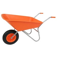 85l wheelbarrow with pneumatic - with,