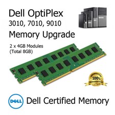 8GB Kit (2x4GB) DDR3 Memory Upgrade for Dell OptiPlex 3010 7010 9010 PC3-10600U 