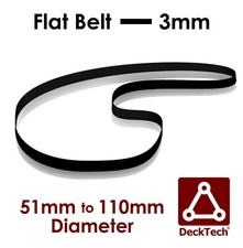 DeckTech 3mm Flat Belt 41mm -