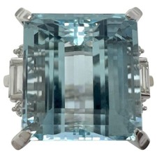 10.25 Carat Light Blue Emerald