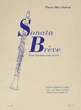 Sonata Brève pour clarinette
