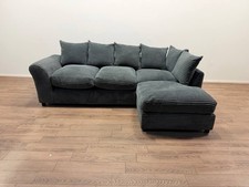 Harry Large Right Hand Corner Chaise Sofa – Charcoal