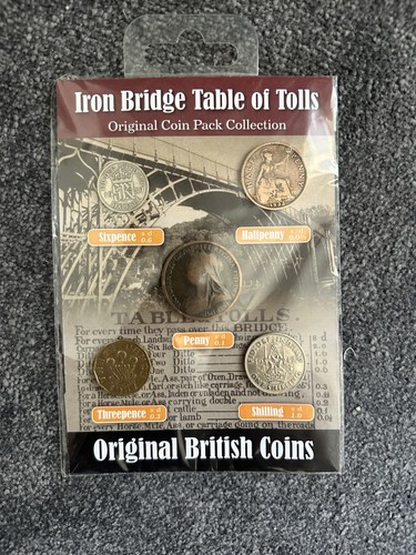 Old british coin set - old,