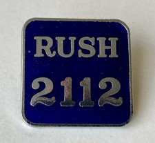 RUSH 2112 VINTAGE BLUE ENAMEL