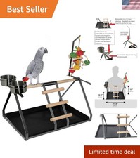 Parrot Bird Perch Table Top