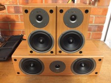 GALE 3010C BOOKSHELF SPEAKERS PLUS 3050C CENTRE SPEAKER