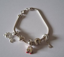 TRUTH Silver Charm Bracelet