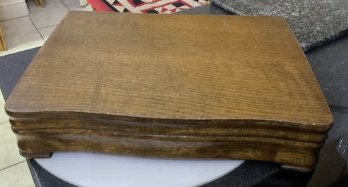 Antique empty wood deco oak - empty,