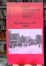MAP OF Winchmore Hill 1896: Middlesex Sheet  07.10 by Peter Hodge NEW