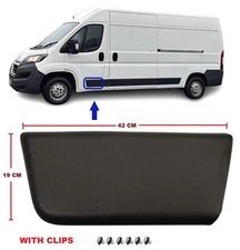 Fit Fiat Ducato 2006-2024 Left Side Front Door Plastic Moulding Trim 42 x 19cm