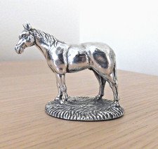 STERLING SILVER HORSE FIGURE HALLMARKED SHEFFIELD 1996