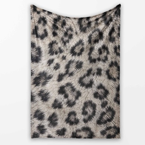 Snow leopard print - leopard,