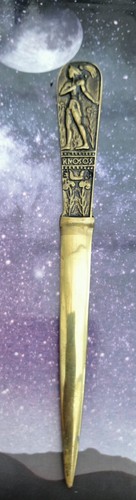 Greek letter opener - letter,