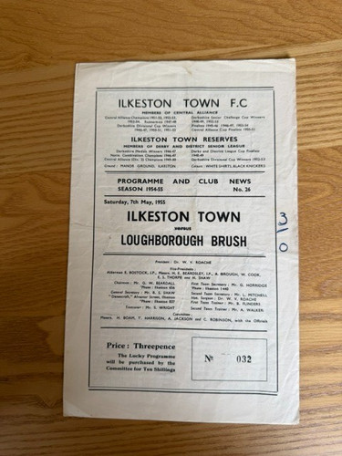 Ilkeston town loughborough - town,