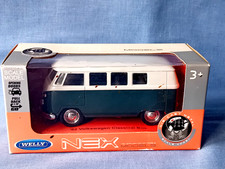 Welly Nex 1962 Volkswagen Classical Minibus  Model - Mint Boxed - Friction Drive