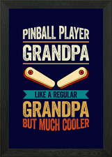 Pinball Table Pinball Framed Wall Art Poster Canvas Print Picture