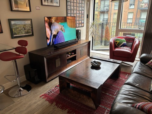 Indonesian rosewood cabinet - tv,