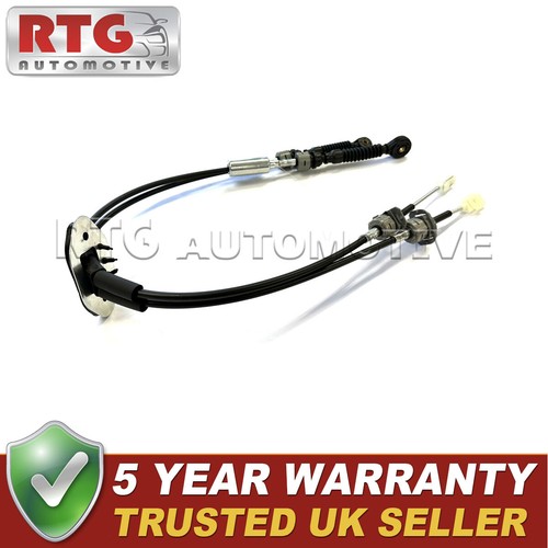Gear selector cables set - selector,