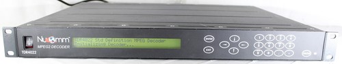 Nucomm tdr4022 mpeg2 decoder - nucomm,