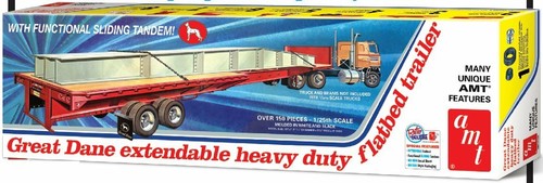 Amt heavy duty flatbed trailer - duty,
