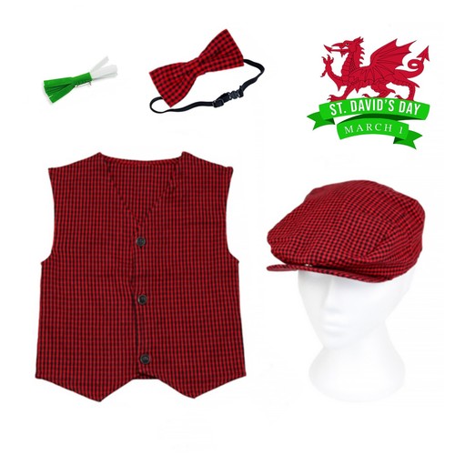 Welsh traditional garment 4pcs - traditional,