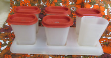 Tupperware Vintage Ice Lolly Maker Container Moulds & Tray - Flaws