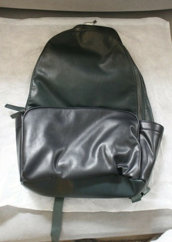 Nwt zara faux leather backpack - zara,