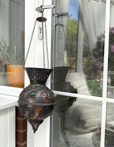 Moroccan style hanging lantern