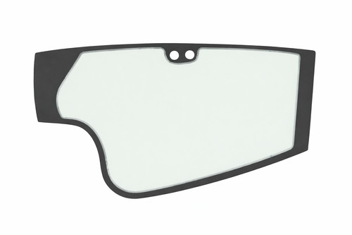 Lower cab door - window, to