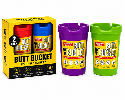 Butt bucket ashtray - x,