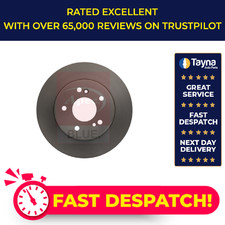 2x Brake Discs Pair Solid fits