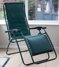 Lafuma Zero Gravity Recliner Chair In Dark Green
