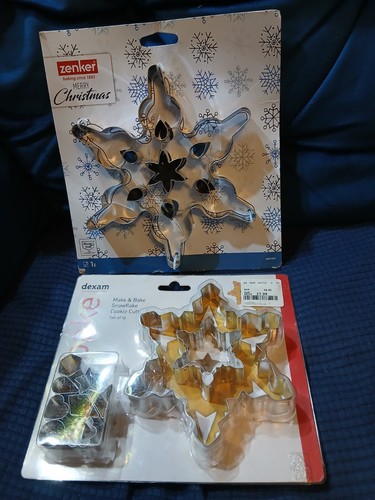 Pair snowflake cookie - ,