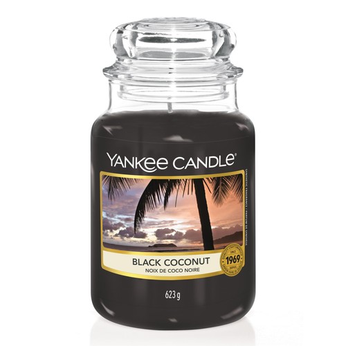 Yankee candle scented - yankee, black