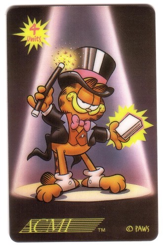 Garfield the magician - 4u,