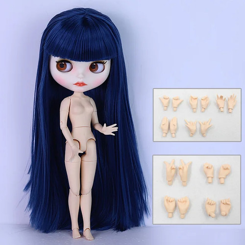Ball jointed doll white - jointed,