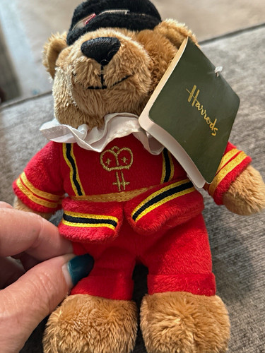 Harrods beefeater bear plush - beefeater,