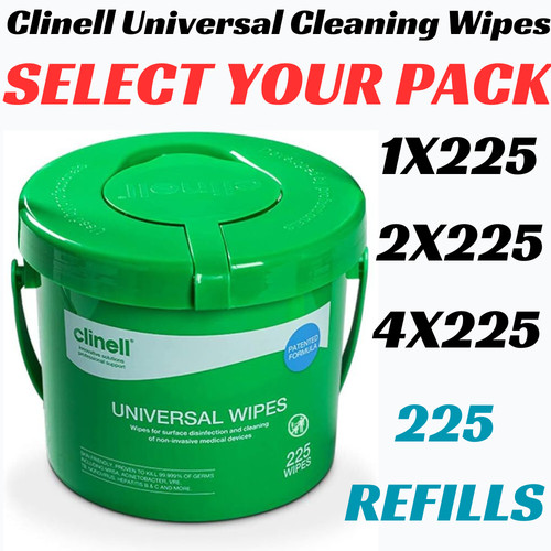 Clinell sanitising wipes - clinell,