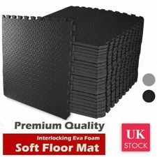 12mm BLACK INTERLOCKING EVA
