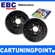 EBC brake discs HA black dash