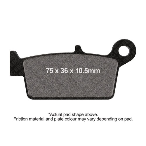 Ebc motorcycle brake - ebc, tt