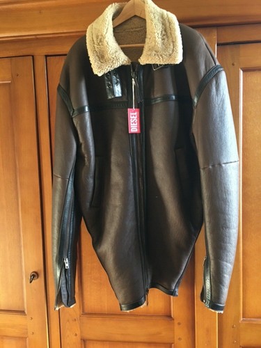 Diesel sheepskin jacket - sheepskin,