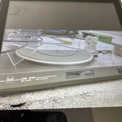 Dual 515 turntable working - dual, cs